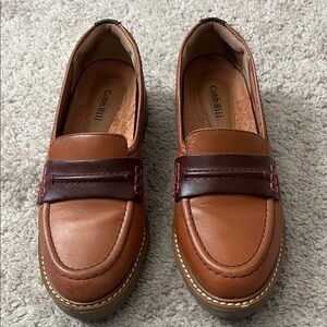 Cobb Hill Two-Tone Brown Loafers